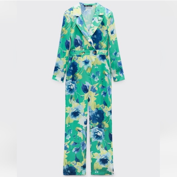 ZARA FLORAL ROMPER - R2503 - Picture 3 of 13